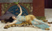 Zachte luiheid - John William Godward — weergave van het kunstwerk