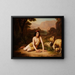 Giotto tekenend naar de natuur - John William Godward — ingelijst kunstwerk aan de muur