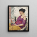 Isménie - John William Godward — ingelijst kunstwerk aan de muur