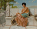 Droom - John William Godward — weergave van het kunstwerk