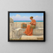 Liederen zonder woorden - John William Godward — ingelijst kunstwerk aan de muur
