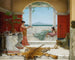 La douce sieste d'un jour d'été - John William Godward — weergave van het kunstwerk