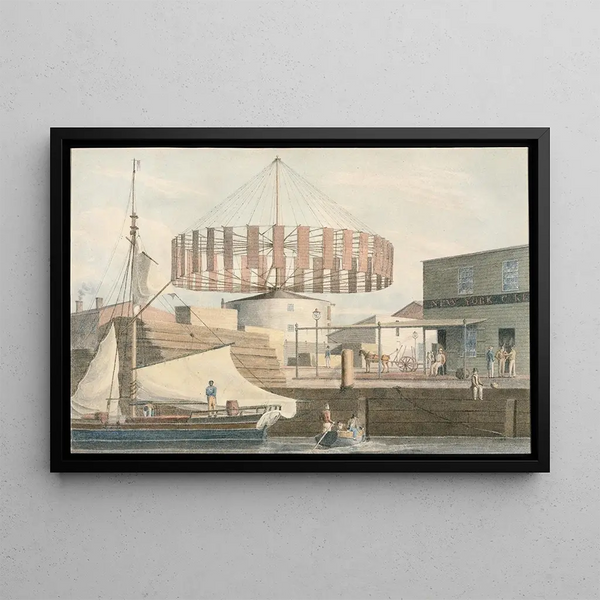 John William Hill - Circular Mill King Street New York.webp