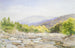 Landschap op Catskill Creek - John William Hill — weergave van het kunstwerk