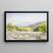 Landschap op Catskill Creek - John William Hill — ingelijst kunstwerk aan de muur