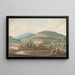 Uitzicht op een domein - John William Upham — ingelijst kunstwerk aan de muur