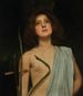 Een jonge heilige - John William Waterhouse — weergave van het kunstwerk