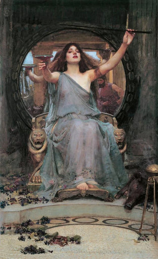 John William Waterhouse - Circe Offering the Cup to Odysseus.webp