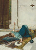 Douceur de ne rien faire - John William Waterhouse — weergave van het kunstwerk