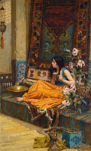 John William Waterhouse - In The Harem An Odalisque.webp