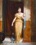 La Fileuse - John William Waterhouse — weergave van het kunstwerk