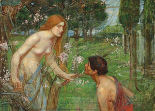 John William Waterhouse - Study for Phyllis and Demophon.webp