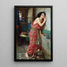 Thisbé - John William Waterhouse — framed artwork on a wall
