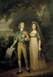 Gustave IV Adolphe 1778-1837 Koning van Zweden en Frédérique Dorothée Wilhelmine 1781-1826 Prinses van Baden Koningin van Zweden - Jonas Forsslund — weergave van het kunstwerk