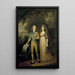 Gustave IV Adolphe 1778-1837 Koning van Zweden en Frédérique Dorothée Wilhelmine 1781-1826 Prinses van Baden Koningin van Zweden - Jonas Forsslund — ingelijst kunstwerk aan de muur