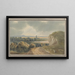 Landschap met een abdij - Jonathan Girtin — ingelijst kunstwerk aan de muur