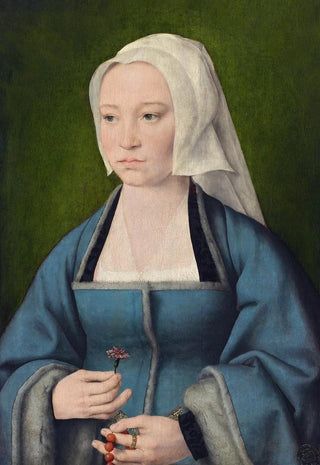 Joos Van Cleve - Margaretha Boghe Wife of Joris Vezeleer.webp