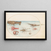 Planche 45 Homard Squilla Mantis et autres crustacés - Joris Hoefnagel — ingelijst kunstwerk aan de muur