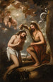 Het Doopsel van Christus - José Antolínez — weergave van het kunstwerk