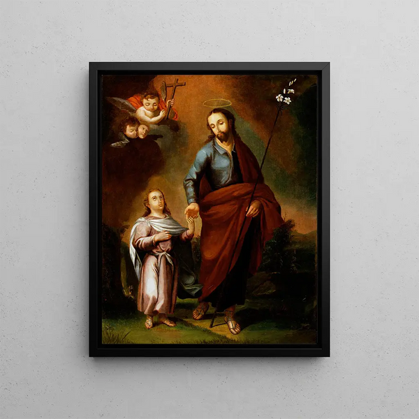 Jos Campeche y Jordn - San Jose y el Cristo nino.webp