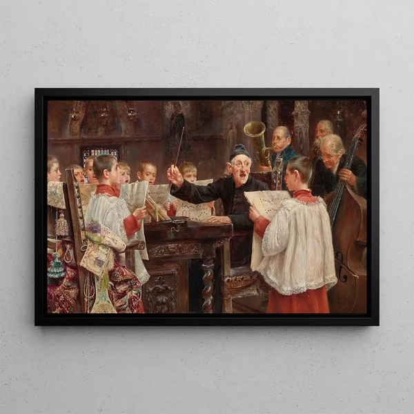 Jos Gallegos Y Arnosa - Choir Practice.webp