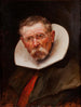 Portrait of an elderly man dressed in the style of the reign of Philip III - José Llaneces — artwork view