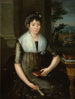 Portrait painting of Doña María Luisa Gonzaga Foncerrada y Labarrieta - José María Vázquez — artwork view