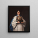 Portrait of Sister María Antonia del Corazón de Jesús - José María Vázquez — framed artwork on a wall