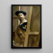 Self-portrait - José Villegas Cordero — framed artwork on a wall