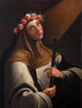 Heilige Roos van Lima - José del Pozo — weergave van het kunstwerk