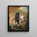 Hercules die Hésione redt - Josef Adam Ritter von Mölck — ingelijst kunstwerk aan de muur