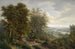 Landschap van de Donau met uitzicht op Nudorf - Josef Burgaritzky — weergave van het kunstwerk