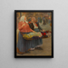 Bruidsmeisje - Josef Engelhart — ingelijst kunstwerk aan de muur
