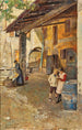 Dépôt de charbon à Grz Vente de charbon - Josef Eugen Hörwarter — weergave van het kunstwerk