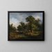 Boslandschap - Josef Feid — ingelijst kunstwerk aan de muur