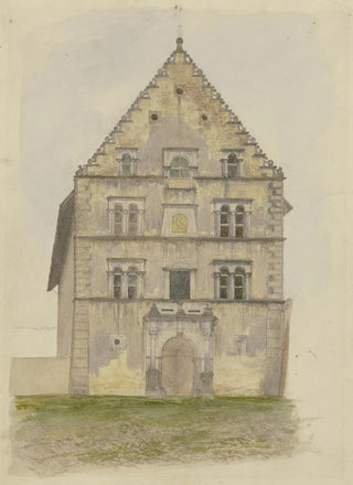 Josef Ferdinand Becker - Das Rathaus zu Karlstadt am Main.webp