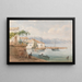 Lake Garda - Josef Höger — framed artwork on a wall