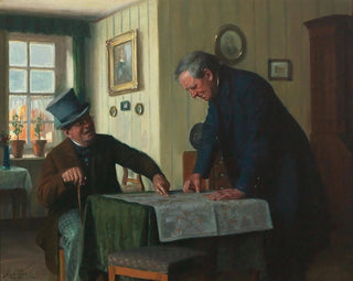 Josef Kinzel - Wichtige Besprechung.webp
