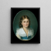 De vader van de jonge kunstenaar - Josef Lambert Denk — ingelijst kunstwerk aan de muur