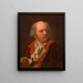 Franz Carl Brockmann Acteur - Josef Lange — ingelijst kunstwerk aan de muur