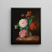 Blumenstück - Josef Lauer — framed artwork on a wall