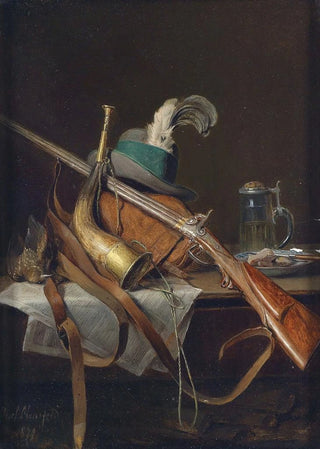 Josef Mansfeld - Auseer Jagdstillleben.webp