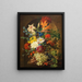 Bloemenboeket - Josef Nigg — ingelijst kunstwerk aan de muur