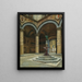 Florence Palazzo Vecchio - Josef Theodor Hansen — framed artwork on a wall