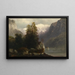 Gosausee - Josef Thoma — ingelijst kunstwerk aan de muur