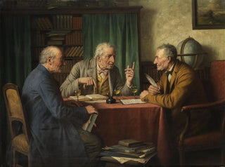 Josef WagnerHhenberg - Das Gelehrtengesprch.webp