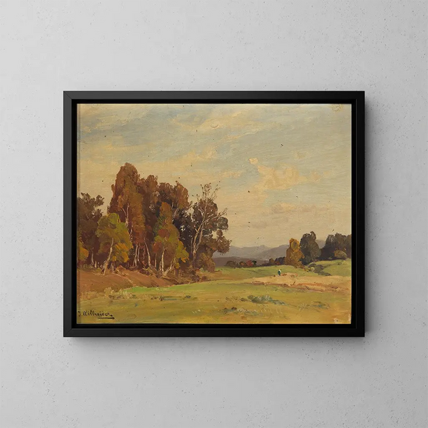 De Bernried - Josef Willroider — ingelijst kunstwerk aan de muur
