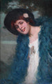 Parisienne - Josep Maria Tamburini i Dalmau — weergave van het kunstwerk