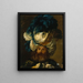 Ambassador of the Mogul - Joseph Marie Vien — framed artwork on a wall