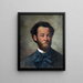 Jules Pendaris - Joseph Amouroux — ingelijst kunstwerk aan de muur